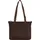 GREENLAND Nature Femi & Nine Schultertasche Leder 35 cm braun