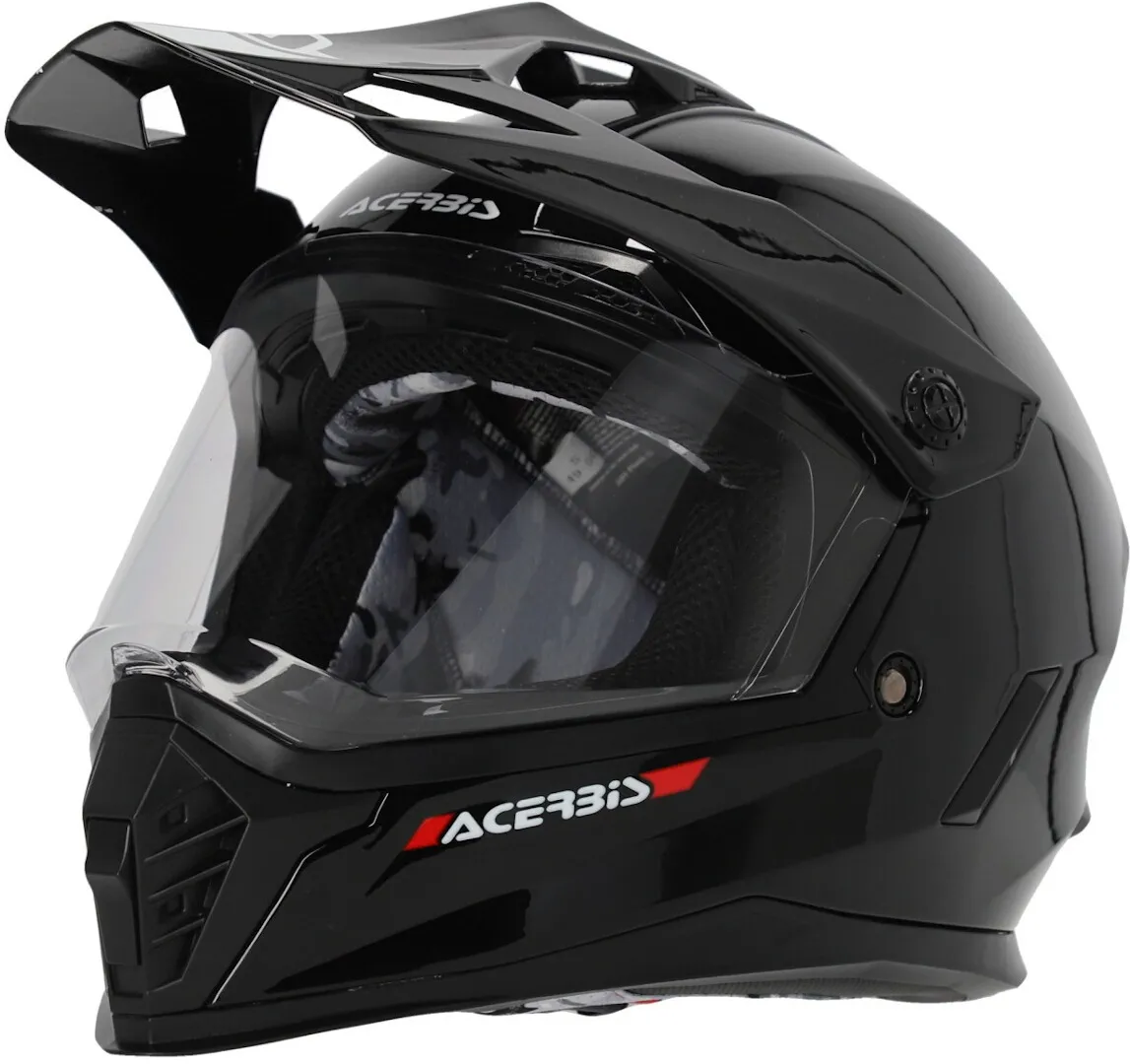 Acerbis Rider Solid Motorcrosshelm voor jongeren, zwart, XL