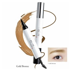 MIRE Mascara Brow Plume Perfection Augenbrauenfarbe und Mascara Gold Bronze
