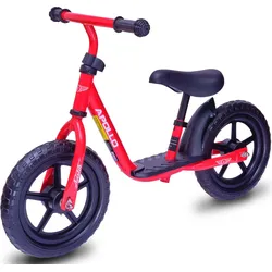 Kinder Laufrad - Aviator - 12 Zoll höhenverstellbares Rad rot 12