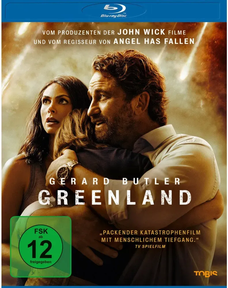 Blu-ray Greenland: Actionfilm 2020 mit Gerard Butler & Morena Baccarin