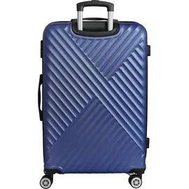 Kingston Koffer-Set 3-tlg. blau/lila