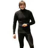 Engel Rolli L/S - Merinounterwäsche Gr. 54/56, schwarz
