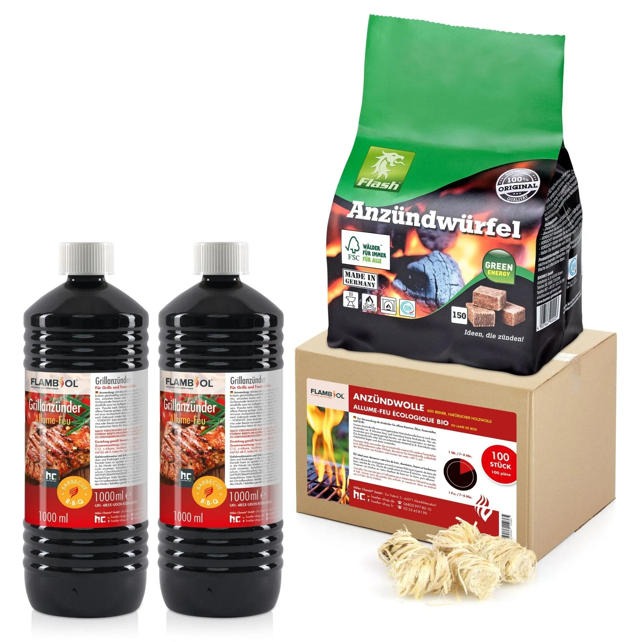 1 Set  Kit Allume-feu