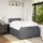 vidaXL Boxspringbett 120 x 200 cm Grau