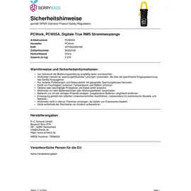 PCWork PCW05A Stromzange