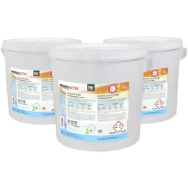 microactiv® 20x 10 kg Waschpulver Vollwaschmittel