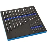 PROMAT Werkzeugmodul 18-tlg.2/3-Modul Schlüsswelweiten 6-24mm PROMAT