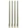 home&styling collection Tischkerzen 30 cm Gold