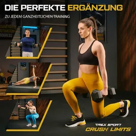 trex sport Kurzhanteln Set 2er Set 2 kg schwarz