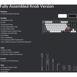 Keychron Q3 Gateron Double-Rail Magnetic Nebula Switch US