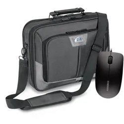 PEDEA Notebooktasche "Premium", 17,3" + CHERRY MC 1000 Maus für Notebooks bis 43,9cm