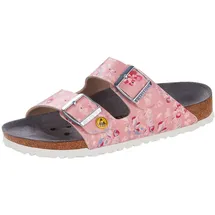 Birkenstock Arizona ESD Birko-Flor flower field rose 38