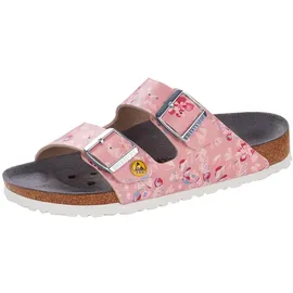 Birkenstock Arizona ESD Birko-Flor flower field rose 38