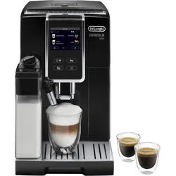 DE'LONGHI Kaffeevollautomat "Dinamica Plus ECAM370.70.B -14 Rezepte, perfekter Milchschaum, schwarz", schwarz, B:23,6cm H:42,9cm T:34,8cm, Kaffeevollautomaten, Einfache Bedienung dank 3,5" Touchscreen & Kaffeekannen-Funktion