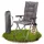 BigDean Campingstuhl Bequemer Grau