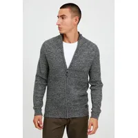 Blend Strickjacke BHCarmelo 20713969 ME Strickjacke mit Stehkragen Grau XXL