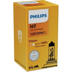 PHILIPS H7 Vision Glühlampe, Fernscheinwerfer,Glühlampe, Hauptscheinwerfer,Glühlampe, Nebelscheinwerfer,Glühlampe, Abbiegescheinwerfer,Glühlampe, Tagf