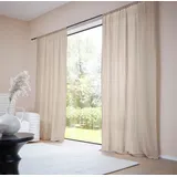 LeGer Home by Lena Gercke Hevin Stangendurchzug 130 x 145 cm Grau 1 St