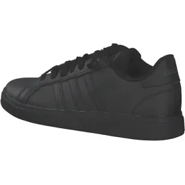 Adidas Grand Court Lifestyle Tennis Lace-Up Shoes Carbon Black / Carbon Black / Grey Six 33