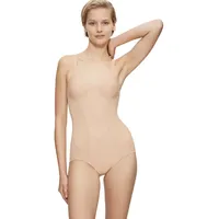 Triumph Damen Modern Soft+Cotton BS Body Shapewear , NEUTRAL BEIGE, 95E