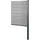MCW Windschutz Savoie 95 x 180 cm Grau WPC