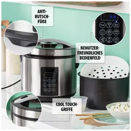 Tristar RK-6138 Digitaler Dampfgarer/Reiskocher