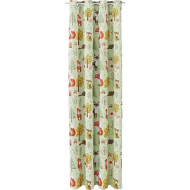 OTTO home Lüttenhütt Waldtiere 130x175cm grün