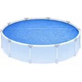 Happy People Solarabdeckplane Blau Ø300 cm