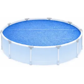Happy People Solarabdeckplane Blau Ø300 cm