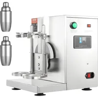 Vevor Milchshake-Maschine, 120 W kommerzieller Milchtee-Shaker, Doppelkopf-Milchshake-Mixer, 0–180 s