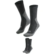 xtreme sockswear Wandersocken 2-Paar Mehrfarbig 39-42