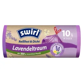 Swirl Müllbeutel 10 L Reißfest - Dicht 14 Stück