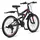 licorne bike gmbh Licorne Bike Strong V Premium 26 Zoll RH 54 cm grau/rosa