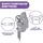 Boppy COMFYGROW BABYTRAGE, LIGHT GREY