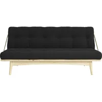 Karup Schlafsofa 2-Sitzer Polyester braun