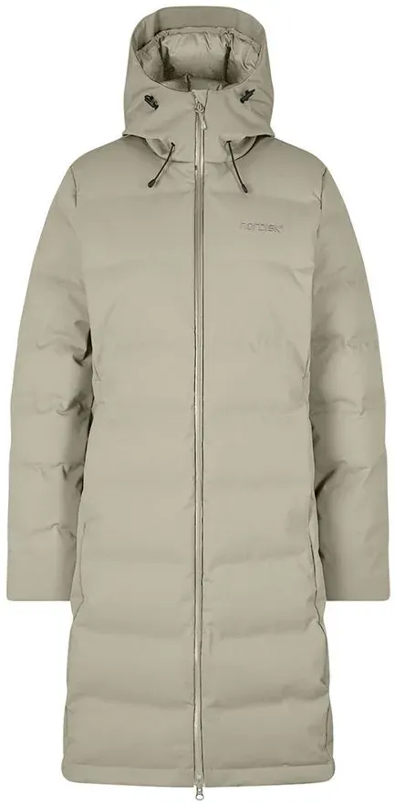 Nordisk Moana W's Bonded Hardshell Down Coat vetiver green S