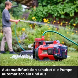 Einhell Akku-Gartenpumpe AQUINNA 18/30 F LED AUTOMATIC Kit (1x 4,0 Ah)