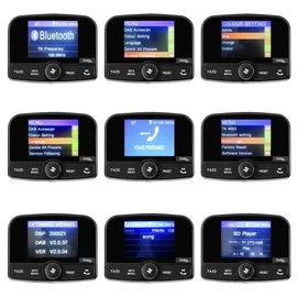 casativo-tech Einfach DAB+ über FM hören - 4in1 Kfz DAB Radio Empfänger mit Bluetooth 5.0, Freisprechanlage & FM Transmitter - Kristallklarer Digital-Sound im