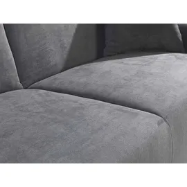 A.Z. Iwaniccy Iwaniccy Sofa 3-Sitzer JULIA, Grau - Stoffbezug - mit Kissen