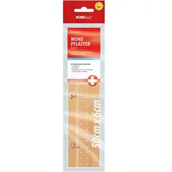 WUNDmed® Pflaster beige 6,0 cm x 0,5 m, 1 St.