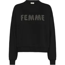 Kaffe KAlise Sweatshirt Schwarz M
