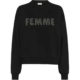 Kaffe KAlise Sweatshirt Schwarz M