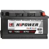 HR HiPower Autobatterie 12V 100Ah