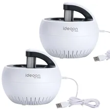 ideoon Insektenfänger 2er-Set UV-Licht & Luftstrom USB 5 W