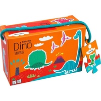 Barbo Toys Little Bright Ones - 3 Puzzles - Dinosaur