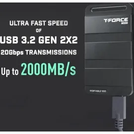 Team M200 4 TB USB-C 3.2 Gen 2 Schwarz
