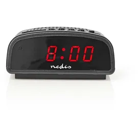 Nedis Digitaler Wecker schwarz