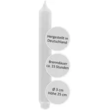 Fink Stabkerze 25 cm weiß