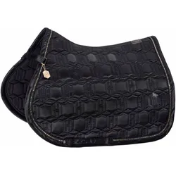 Eskadron Heritage 2425 Satin Crystal Schabracke - black - Warmblut Vielseitigkeit